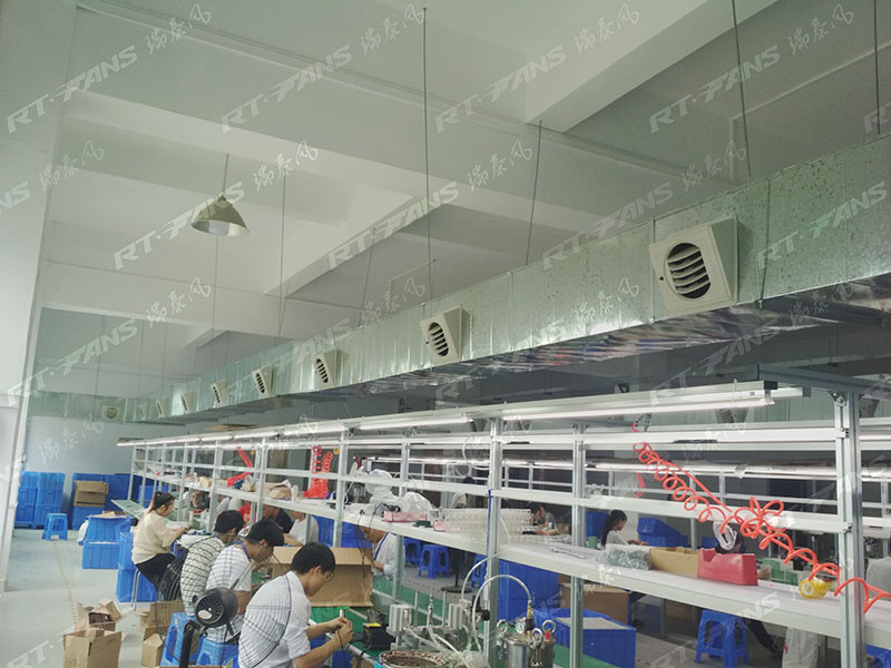 高溫襲來，惠州車間降溫怎么少得了瑞泰風工業(yè)環(huán)?？照{(diào)