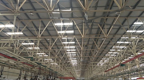 制衣廠如何降溫，瑞泰風來給你解答