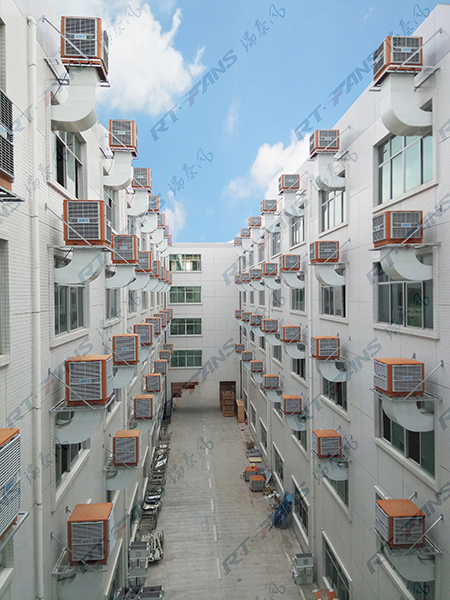 注塑車間降溫,注塑車間環(huán)?？照{(diào),瑞泰風(fēng)